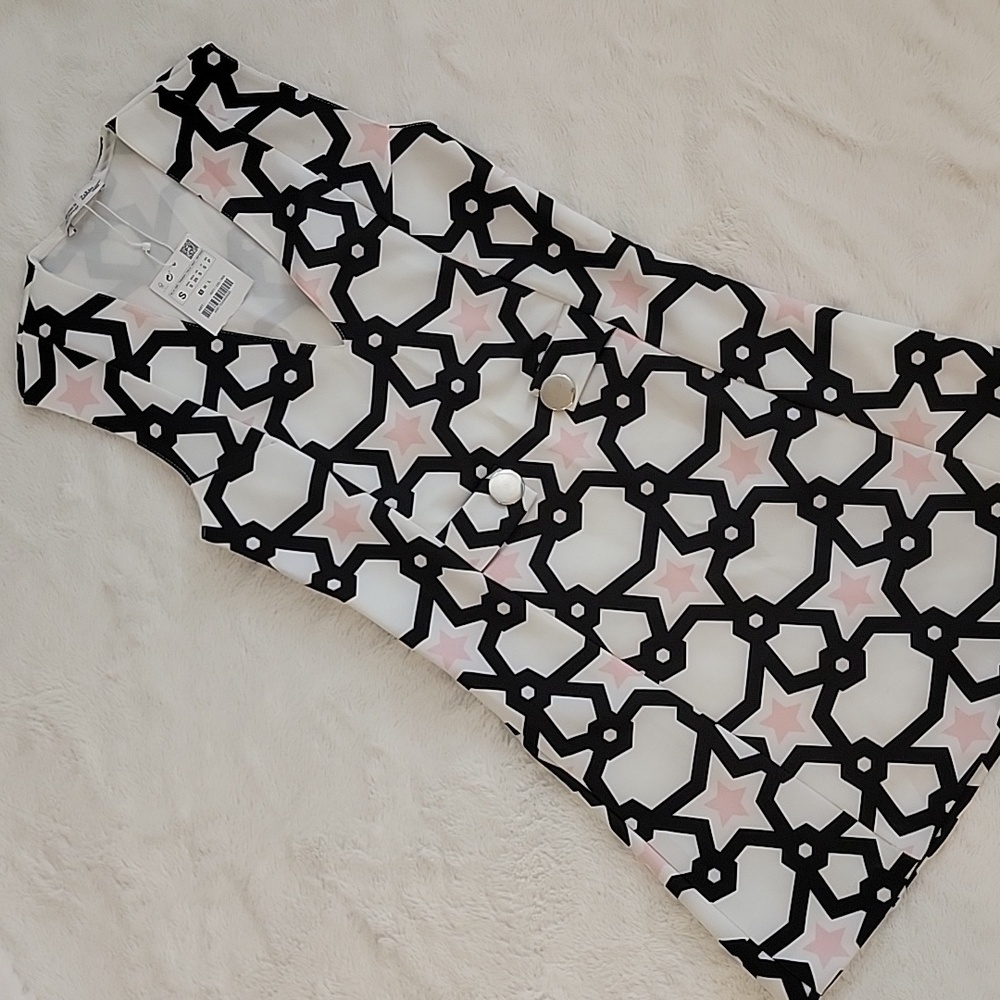 Zara Star Print Dress